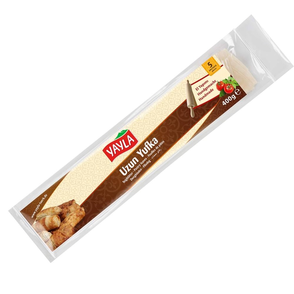 Yayla Long Filo Pastry Sheets phyllo dough 400 gram by Pufai Grocery