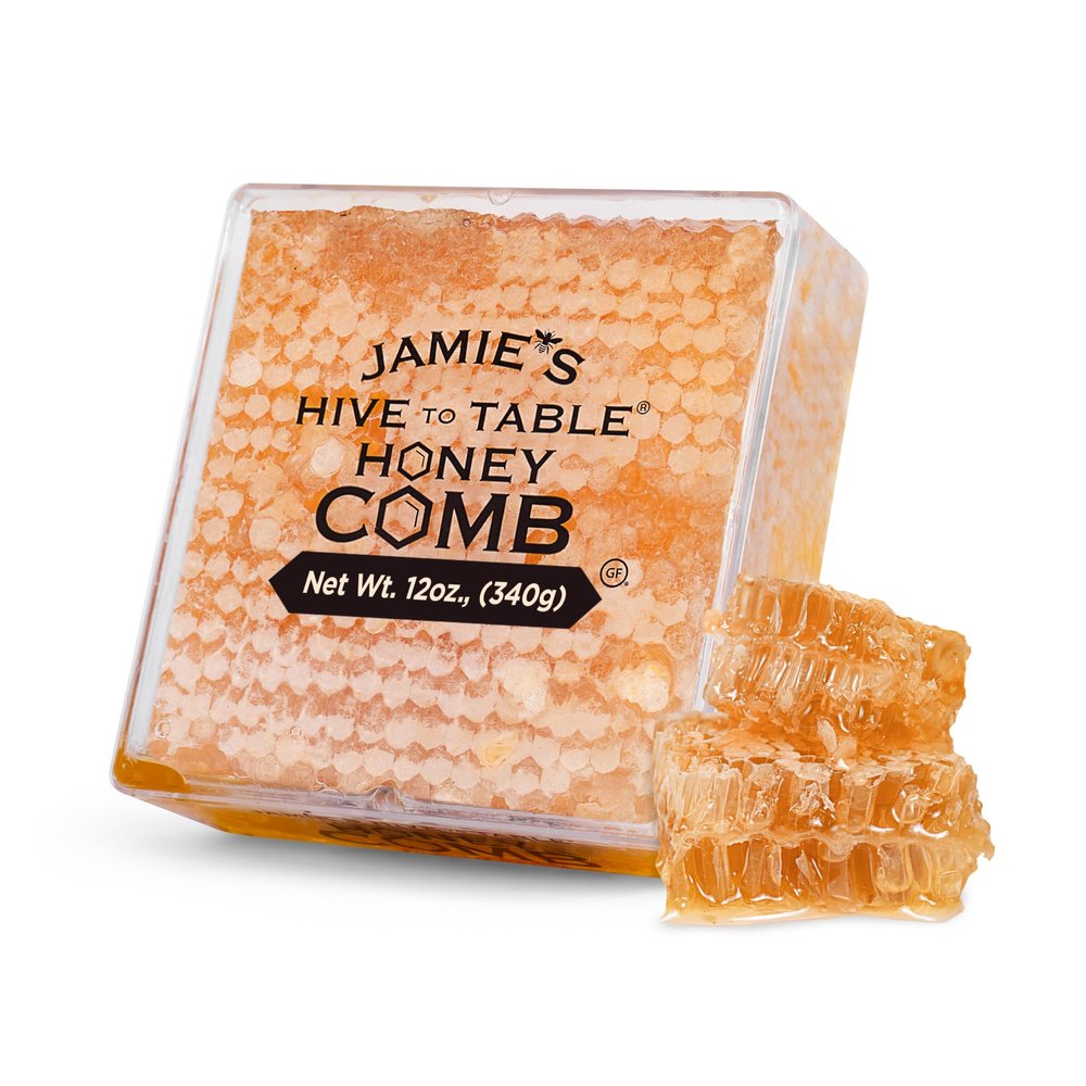 Jamie's Hive To Table 100% Raw Honeycomb (Cassette 12 Oz)