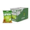 Graze - Chilli & Lime Crunchy Snacks - Healthy Vegan Lunchbox Snacks - Perfect If you Love Corn, Broad Beans and Chilli Roasted Peas - 35g x 10 bags view 1