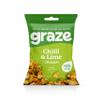 Graze - Chilli & Lime Crunchy Snacks - Healthy Vegan Lunchbox Snacks - Perfect If you Love Corn, Broad Beans and Chilli Roasted Peas - 35g x 10 bags view 3