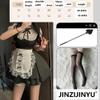 JINZIJINYU Sexy Lingerie For Women Sets Naughty Maid Costume Cos Uniform Sexy Passionate Temptation Maid Costume Temptation Suit Women Dress Black view 2