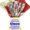 Personalised Luxury Chocolate Bouquet Hamper  Personalised Sweet Gift for Him or Her  Great Choice for Birthdays, Christmas or Any Occasion (Compatible With MILKYBAR) view 3