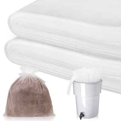 50 Piese Cold Brew Coffee Filters with Drawstring, 20" X 20" Commercial Cold Brew Bags for Commercial Model Cold Brew Coffee Makers and 5 Gallon Systems, Brew Up To 5 LBS Coffee