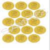 Pirates gold doubloons Edible Icing Sheet A4 15x cupcake Toppers view 1