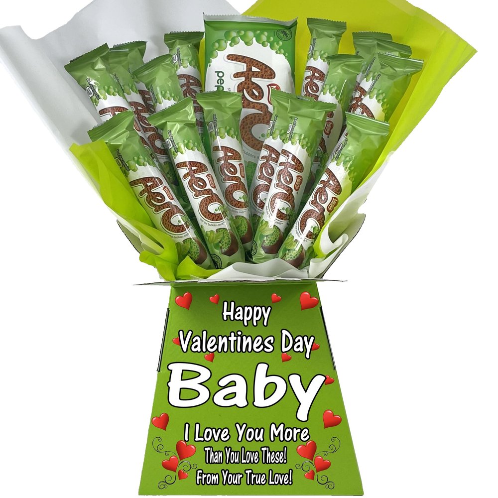 Personalised Luxury Chocolate Bouquet Hamper  Personalised Sweet Gift for Him or Her  Great Choice for Birthdays, Christmas or Any Occasion (Compatible with MINT AERO)