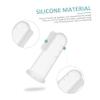 Beaupretty Baby Finger Toothbrush 3pcs Silicone Infant Oral Care Brush Toddler Finger Toothbrush Soft Gum Massage for Newborns and Babies view 3