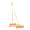 STOBAZA Soft Broom Long-handle and Dustpan for Sweeping Floors in Home Includes Hair Broom and Cleaning Tools for Efficient Dustpan Use view 1