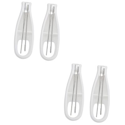 minkissy 2sets Zipper Dressing Aid Button Assist Tool 2-in- Hand Button Hook Easy Operation for Elderly Disabled 2pcs*2