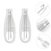 minkissy 2sets Zipper Dressing Aid Button Assist Tool 2-in- Hand Button Hook Easy Operation for Elderly Disabled 2pcs*2 view 2
