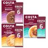 Costa Coffee Delights Multipack: Creamy Cappuccino, Salted Caramel Latte, Millionaires Mocha (18 instant Coffee Sachets Individually Wrapped) Bundled by The Great British Kitchen view 1