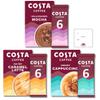 Costa Coffee Delights Multipack: Creamy Cappuccino, Salted Caramel Latte, Millionaires Mocha (18 instant Coffee Sachets Individually Wrapped) Bundled by The Great British Kitchen view 2