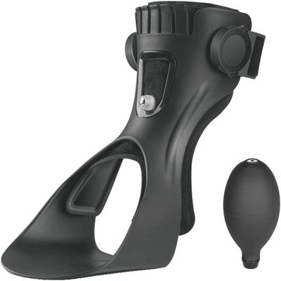 ININOSNP Ankle Braces Orthosis Lightweight Foot Drop Postural Corrector Brace With Inflatable Airbag For Flat Foot Valgus Foot Drop Orthosis(Color:Right,Size:small)