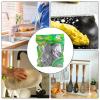 4 Metal Scourer - Tough Scourers | Steel Wire Cleaning Ball | Stainless Steel Cleaning Ball | Dish Cleaning Scrubber,Solid Stainless Dishes Washing Scrubber Steel Ball for Cookware view 4
