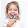 FRCOLOR Silicone Baby Finger Toothbrush 4pcs Set, Soft Infant Toddler Oral Care Brush for Teething and Gum Massage, Safe Chewable Dental Tool for Boys and Girls and Babies view 4