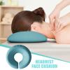Tuxxjzm Face Cushion For Massage, Massage Table Face Cradle Pad, Prone Pillow Massage Headrest, Cradle Headrest Pillow Cushion, Ergonomic Face Cradle Cushion, For Massage Face Cradle For Spa, Salons view 3