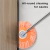 Porceosy Extended Handle Cleaning Tool Wall Cleaning Mop Multi-angle Rotating Cleaning Mop with Extended Handle Versatile Easy-to-use Household Cleaning Tool B view 2