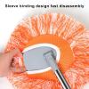Porceosy Extended Handle Cleaning Tool Wall Cleaning Mop Multi-angle Rotating Cleaning Mop with Extended Handle Versatile Easy-to-use Household Cleaning Tool B view 4