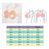 EZELIYP A Pair Silicone Fake Breasts Boobs Embrace Your True Self False Breasts for Natural Looking Enhancement Confidence Boost Flesh-1000g view 4