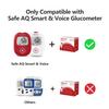 Sinocare Safe AQ Blood Sugar Test Strips, 100pcs Diabetes Test Strips for Safe AQ Smart/Voice Glucometer, Comes with 100pcs Strips, 4 Vials, 25pcs / Vial, NO GLUCOMETER&LANS. view 2