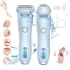 Silkglide Pro - 2025 Best Silk Glide Razor, 2 in 1 Electric Shaver Razors for Women, Silk Glide Epilator Painless Hair Removal at Home, Wet & Dry (Blue) view 1