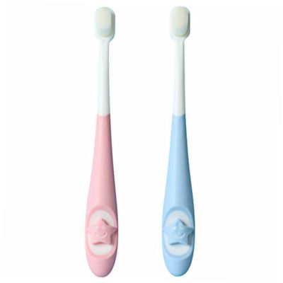TOVINANNA 2pcs Tooth Cleaning Brush for Boys and Girls Boy Girl Toothbrush Fine Hairs Tongue Brush