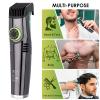 Vacuum Beard Trimmer for Men with 20 Length and Styles Adjustable, Built-in Vacuum Trimmer for Mustache, Sideburns, Facial Hair, Rechargeable Mustache Trimmer view 4