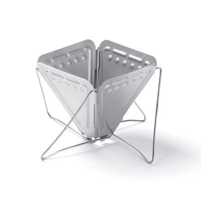 LONG XIN SERIES 1PCS Folding Stainless Steel Reusable Coffee Cone Metal Filter Holder Stainless Steel Cone for Office Home Travel Picnic Camping Inverted Pyramid Style