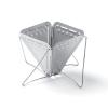 LONG XIN SERIES 1PCS Folding Stainless Steel Reusable Coffee Cone Metal Filter Holder Stainless Steel Cone for Office Home Travel Picnic Camping Inverted Pyramid Style view 1