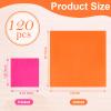 120 Pcs Pink And Orange Paper Napkins Hot Pink Napkins Paper 6.5*6.5 Inch Disposable Beverage Napkins Cocktail Luncheon Napkins For Tequila Sunrise Bachelorette Party Wedding Baby Shower Table Decor view 2