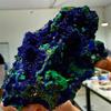 Natural Stone Natural Azurite Symbiosis Malachite Quartz Crystal Mineral Home Decoration(Size:50-70g) view 2