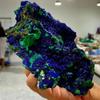 Natural Stone Natural Azurite Symbiosis Malachite Quartz Crystal Mineral Home Decoration(Size:50-70g) view 4