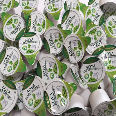 SOYA MILK Substitute Portions VEGAN and Dairy Free from Great British Trading  (40)