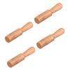 Wooden Singing Bowl Mallet 4Pcs for Tibetan Gong and Yoga Use view 1