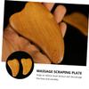 FRCOLOR 4pcs Wooden Scraping Massage Tool Scraping Board for Facial Care for Home Skincare Routine view 3