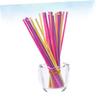 Garneck 200pcs Marshmallow Lollipop Paper Sticks Colorful Solid Sticks for Lollipops Paper for Party Favors and Food Crafts Random Color view 3
