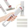 Hperu Mini Mop For Small Spaces, Self Squeezing Mini Mop Absorbent Sponge Mops With 3 Mop Heads Portable Mini Mop Wet And Dry Use For Bathroom, Kitchen, Floors view 3