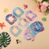 25pcs Adhesive Patches for Omnipod, Waterproof Sensor Patches Stickers Pre-Cut Sweatproof Breathable Sensor Cover Adhesive CGM Tape Compatible with Omnipod 5 (Marble Texture) view 3