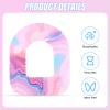 25pcs Adhesive Patches for Omnipod, Waterproof Sensor Patches Stickers Pre-Cut Sweatproof Breathable Sensor Cover Adhesive CGM Tape Compatible with Omnipod 5 (Marble Texture) view 4