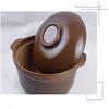 Ceramic Casserole Earthen Pot Casserole Dish Casserole Dishes with Lids - Good Heat Preservation Performance, Non-Slip Handle, Thermal Cycle, Purely Handmade -1.2L view 2