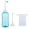 Brigtviee Peri Bottles for Postpartum Care, Upside Down Perineal Wash Bottle, Portbable Bidet Bottle for Personal Cleaning, Perineal Spray for Women Menstrual Cleaning, 500ml/16.9 OZ,Blue view 1