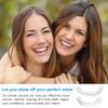Wttfc 2 Pair Instant Veneers Dentures,Snap on Veneers Teeth,Clip in Veneers Teeth Covering Upper And Lower False Teeth for Men And Women view 3