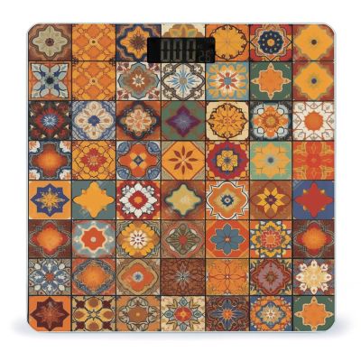 YHEGBFD Weight Scale,Group of Moroccan Geometric Digital Scale,Body Weight Scale,Electronic Weigh Scales,high Precision Body Weight Scale