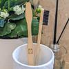 Azeeda 'Cute Frog Sitting' Bamboo Toothbrush (TF00020944) view 4