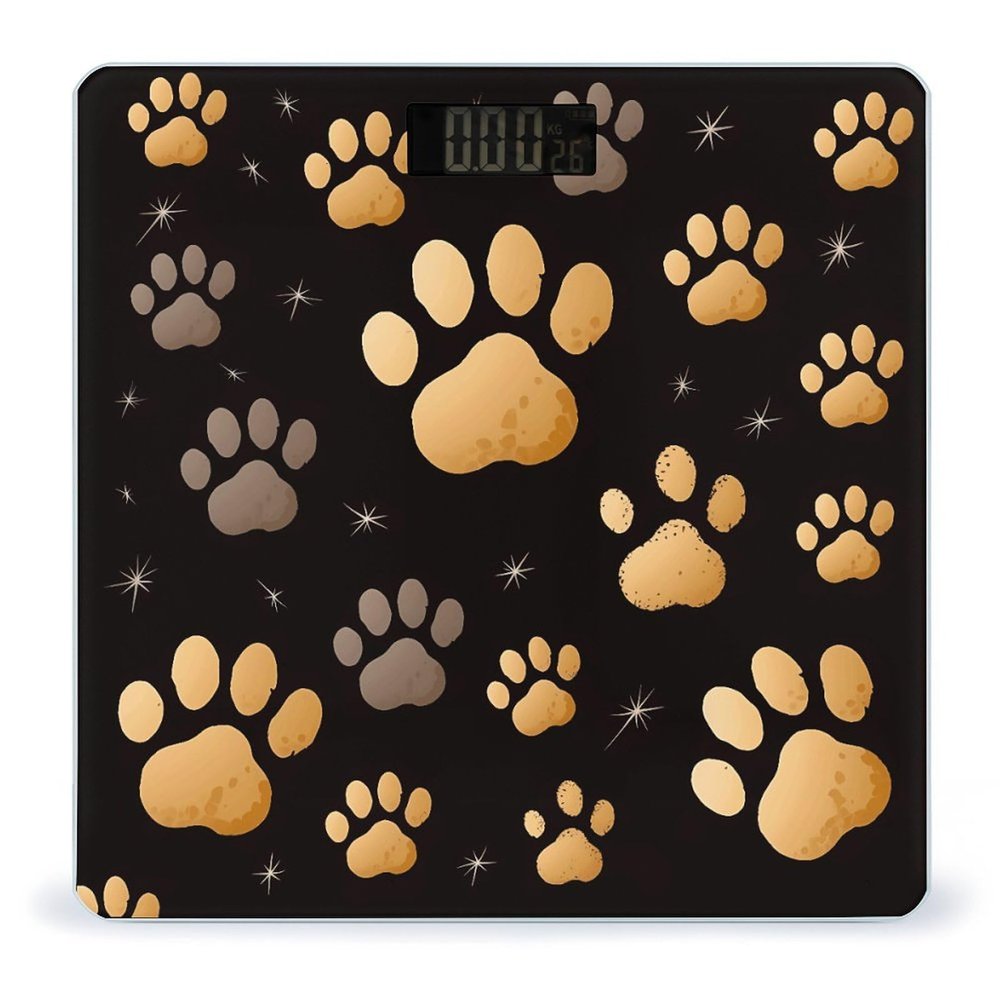 YHEGBFD Weight Scale,Dog Paw Print Digital Scale,Body Weight Scale,Electronic Weigh Scales,high Precision Body Weight Scale