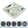 YHEGBFD Weight Scale,Green Flower Herb Sage Leaves and Branches Digital Scale,Body Weight Scale,Electronic Weigh Scales,high Precision Body Weight Scale view 3