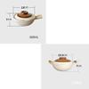 Ceramic Casserole Earthen Pot Casserole Dishes with Lids Ceramic Cooking Pot - Uniform Heating, Thermal Storage, Solid and Beautiful, Easy to Clean-A||capacity 0.8L view 4