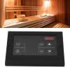 Sauna Room Temperature Controller, Gardening Sauna Accessories and Parts Wall Mount Wet Steam Generator Controller (Black) view 2
