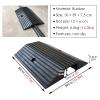 Wheelchair Ramp Slip-Resistant Rubber Ramps For Door Threshold, Indoor Outdoor Stable Bridge Transition Ramp - 2.4inch High view 2