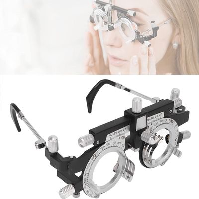 CFDZCP Optician Optical Trial Lens Frame Alloy Optometry Frame, PD 48-80mm Fully Adjustable Trial Frame Eye Optometry Lens Framefor Eye Optometry Optician For Eyeglasses Shop