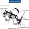 CFDZCP Optician Optical Trial Lens Frame Alloy Optometry Frame, PD 48-80mm Fully Adjustable Trial Frame Eye Optometry Lens Framefor Eye Optometry Optician For Eyeglasses Shop view 4